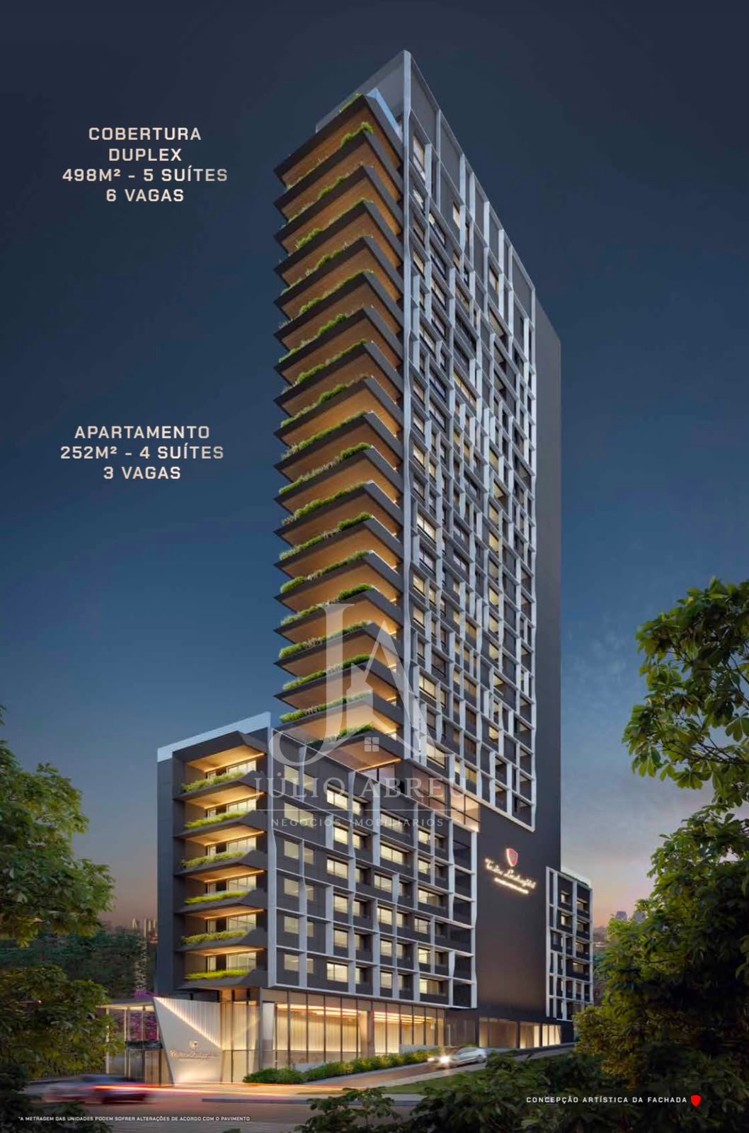 Apartamento de Alto Luxo Tonino Lamborghini Residences | 252 m² | 4 Suítes | São Paulo